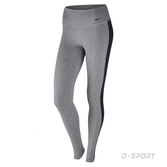 Nike Dri-Fit Dual Tone Full Stripe Leggings Women’s size medium - Picture 1 of 12